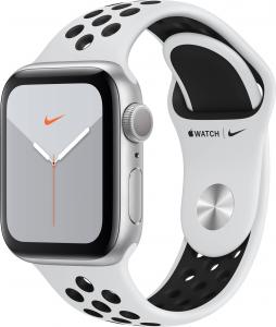 Smartwatch Apple Watch Nike Series 5 GPS 40mm Silver Alu Czarno-biały  (MX3R2FD/A) 1