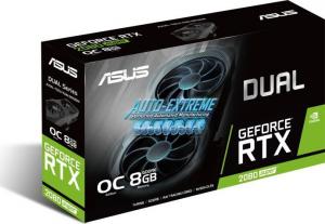 Karta graficzna Asus Dual GeForce RTX 2080 SUPER Evo OC 8GB GDDR6 (90YV0DP1-M0NM00) 8