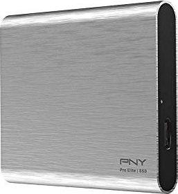 Dysk zewnętrzny SSD PNY SSD Pro Elite 500 GB Srebrny (PSD0CS2060S-500-RB) 1