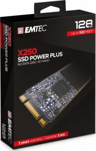 Dysk SSD Emtec X250 128GB M.2 2280 SATA III (ECSSD128GX250) 5