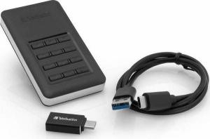 Dysk zewnętrzny SSD Verbatim Store 'n' Go Portable 256GB Czarny (53402) 4