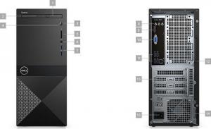 Komputer Dell Vostro 3670, Core i3-9100, 8 GB, 256 GB M.2 PCIe Windows 10 Pro 5