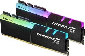 Pamięć G.Skill Trident Z RGB, DDR4, 32 GB, 3600MHz, CL16 (F4-3600C16D-32GTZR) 3