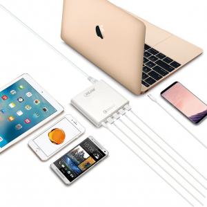HUB USB InLine 1x USB-C PD  + 4x USB-A 3.0 (31510W) 7