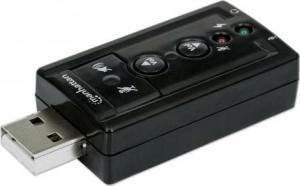 Karta dźwiękowa Manhattan Hi-Speed USB 3D 7.1 (152341) 3