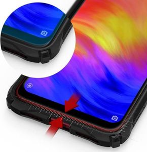 Ringke SZKŁO HARTOWANE RINGKE ID GLASS CASE FRIENDLY XIAOMI REDMI NOTE 7 BLACK 3