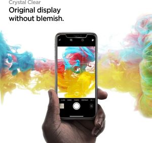 Spigen SZKŁO HARTOWANE SPIGEN ALM GLAS.TR SLIM 2-PACK IPHONE 11 PRO 4