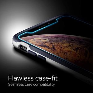 Spigen SZKŁO HARTOWANE SPIGEN ALM GLAS.TR SLIM 2-PACK IPHONE 11 PRO 7