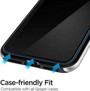 Spigen SZKŁO HARTOWANE SPIGEN ALM GLAS.TR SLIM 2-PACK IPHONE 11 PRO MAX 4