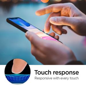 Spigen SZKŁO HARTOWANE SPIGEN ALM GLASS FC IPHONE 11 BLACK 5