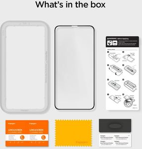 Spigen SZKŁO HARTOWANE SPIGEN ALM GLASS FC IPHONE 11 PRO BLACK 9