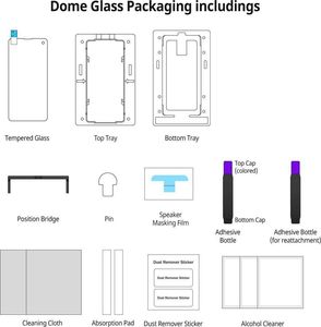 Whitestone SZKŁO HARTOWANE WHITESTONE DG REPLACEMENT GALAXY NOTE 10+ PLUS CLEAR 5