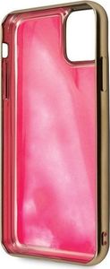 Guess Guess GUHCN61GLTRPI iPhone 11 różowy /pink hard case Glow in the Dark Sand Matte 4