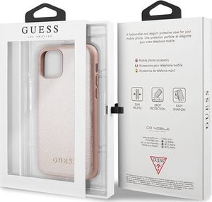 Guess Guess GUHCN58IGLRG iPhone 11 Pro różowo-złoty/rose gold hard case Iridescent 7