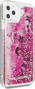 Karl Lagerfeld Karl Lagerfeld KLHCN65ROPI iPhone 11 Pro Max różowo-złoty/rosegold hard case Glitter 5