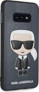 Karl Lagerfeld Karl Lagerfeld KLHCS10LIKPUBL S10e G970 hardcase granatowy/navy Iconic Karl Embossed 3
