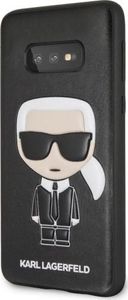 Karl Lagerfeld Karl Lagerfeld KLHCS10LIKPUBK S10e G970 hardcase czarny/black Iconic Karl Embossed 2