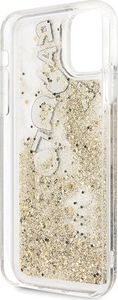 Karl Lagerfeld Karl Lagerfeld KLHCN65ROGO iPhone 11 Pro Max czarno-złoty/black & gold hard case Glitter 4