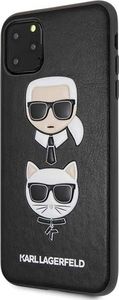 Karl Lagerfeld Karl Lagerfeld KLHCN65KICKC iPhone 11 Pro Max hardcase czarny/black Karl & Choupette 2