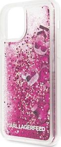 Karl Lagerfeld Karl Lagerfeld KLHCN58ROPI iPhone 11 Pro różowo-złoty/rosegold hard case Glitter 3