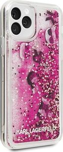 Karl Lagerfeld Karl Lagerfeld KLHCN58ROPI iPhone 11 Pro różowo-złoty/rosegold hard case Glitter 5