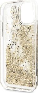 Karl Lagerfeld Karl Lagerfeld KLHCN58ROGO iPhone 11 Pro czarno-złoty/black & gold hard case Glitter 4