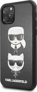 Karl Lagerfeld Karl Lagerfeld KLHCN58KICKC iPhone 11 Pro hardcase czarny/black Karl & Choupette 2