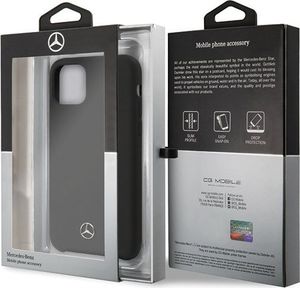 Mercedes Mercedes MEHCN61SILBK iPhone 11 hard case czarny/black Silicon 7