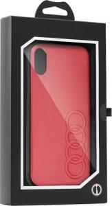 Etui Leather Case iPhone XR czerwone 4