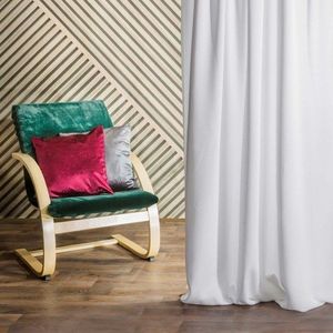 Eurofirany Zasłona Dekoracyjna Parisa Biel 135x250 13