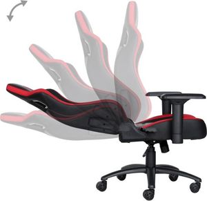 Fotel Marvo CH-118 Czarno-czerwony (MGMWH18WR000) 5