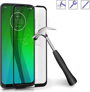 Szkło hartowane 5D MOTOROLA MOTO G7 PLAY czarne uniwersalny 3