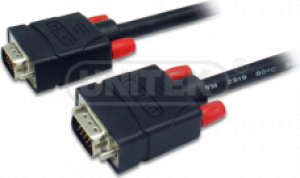 Kabel Unitek D-Sub (VGA) - D-Sub (VGA) 15m czarny (Y-C507) 1