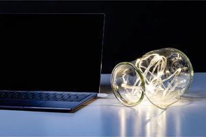 Hama ŁAŃCUCH LED USB, BIAŁY 3M, DISPLAY 7