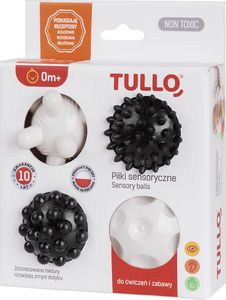 Tullo Piłki sensoryczne czarno-białe 4 szt 461 TULLO 1