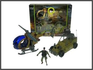 Hipo Pojazd wojskowy helikopter w pudełku (6640A) 1