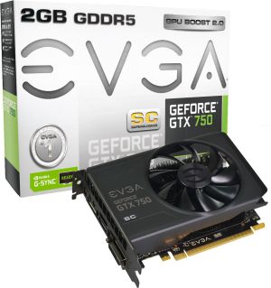 Karta graficzna EVGA GeForce GTX 750 Superclocked 2GB (128Bit) HDMI DVI DP (02G-P4-2754-KR) 2