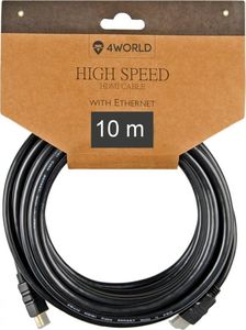 Ekran do projektora 4World Ekran projekcyjny ścienny + kabel HDMI gratis 221x124 (100cali,16:9) Matt White-Z08441 2