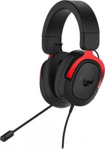Słuchawki Asus TUF Gaming H3 Czerwone (90YH02AR-B1UA00) 1
