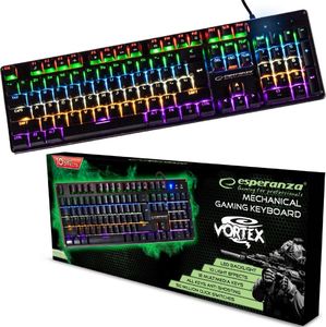 Klawiatura Esperanza Vortex Blue switch (EGK801) 2
