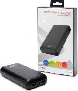 Powerbank Savio 20000 mAh Czarny  (SAVIO BA-03) 5