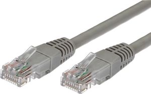 TB Print Patchcord kat.6 RJ45 UTP 5m. grey -AKTBXKS6UTP500G 1