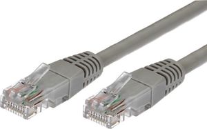 TB Print Patchcord kat.6 RJ45 UTP 3m. szary -AKTBXKS6UTP300G 1