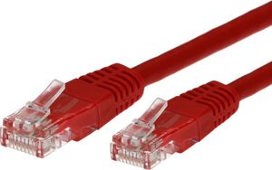 TB Print Patchcord kat.6 RJ45 UTP 2m. czerwony -AKTBXKS6UTP200R 1