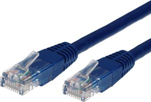 TB Print Patchcord kat.6 RJ45 UTP 2m. niebieski -AKTBXKS6UTP200N 1