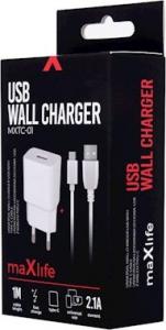 Ładowarka MaxLife  MXTC-01 1x USB-A 2.1 A (64738) 5