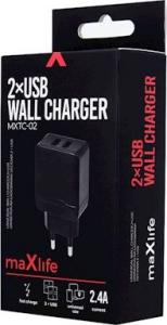 Ładowarka MaxLife  MXTC-02 2x USB-A 2.4 A (69917) 4