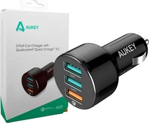 Ładowarka Aukey CC-T11 3x USB-A 3 A  (68207-uniw) 1