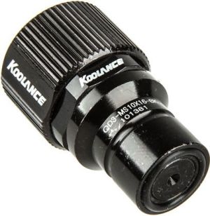 Koolance QD3 No-Spill QuickLock 16/10mm, czarna (QD3-MS10X16-BK) 1