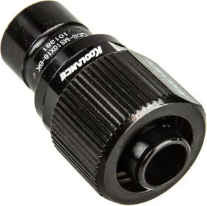 Koolance QD3 No-Spill QuickLock 16/10mm, czarna (QD3-MS10X16-BK) 2